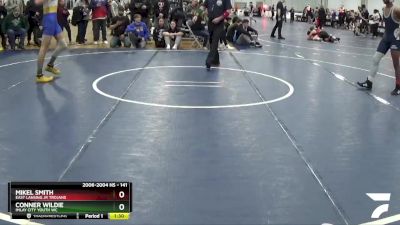 141 lbs Cons. Round 3 - Conner Wildie, Imlay City Youth WC vs Mikel Smith, East Lansing Jr Trojans