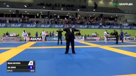 Megan Ann Nevill vs Ana Carolina Vieira IBJJF 2017 European Championships