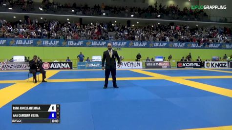 Paivi Anneli Aittamaa vs Ana Carolina Viera IBJJF 2017 European Championships