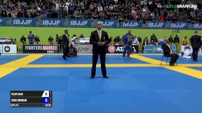 Felipe Dias vs Jesse Urholin IBJJF 2017 European Championships