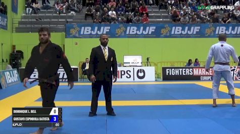 Dominique Bell vs Gustavo Batista IBJJF 2017 European Championships