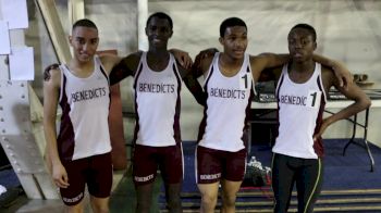 St. Benedicts Goes US #1 in the 4x800