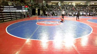 77 lbs Consi Of 8 #2 - Thomas Smith, Backyard Brawlers Wrestling Club vs Waylon Anderson, Harris County Wrestling Club