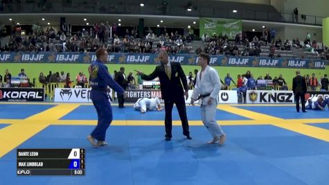 Dante Leon vs Max Lindblad IBJJF 2017 European Championships