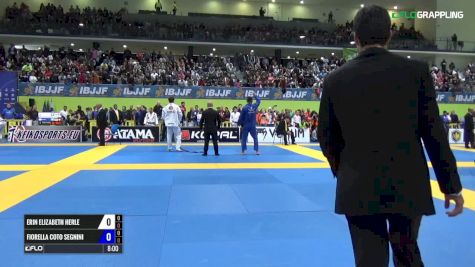 Erin Herle vs Fiorella Coto Segnini IBJJF 2017 European Championships