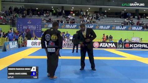 Roberto Francisco Jimenez vs Gabriel Chaves Berriel IBJJF 2017 European Championships