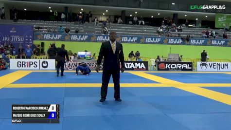 Roberto Francisco Jimenez vs Mateus Rodrigues Souza IBJJF 2017 European Championships