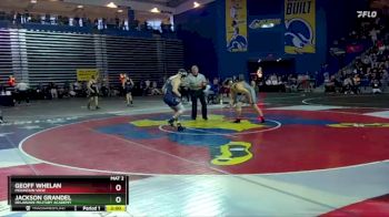 144 lbs Champ. Round 1 - Geoff Whelan, Mountain View vs Jackson Grandel, Delaware Military Academy