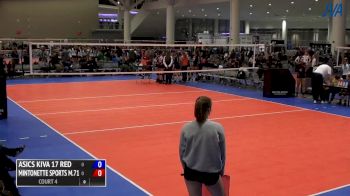 JVA Rock N Rumble KIVA 17 Red vs Mintonette Sports m.71