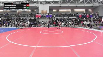144 lbs Quarterfinal - Harry Marino, Conard vs Owen Sheiman, Fairfield Warde