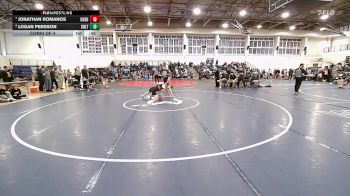 138 lbs Consi Of 4 - Jonathan Romanos, Cheshire vs Logan Persson, Shelton