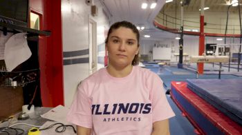 Friends And Family Help Illini Karen Howell Push Through Meet At Michigan