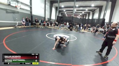 125 lbs Round 2 - Dallas McGrath, Twin City Wrestling Club vs Nathan Whittinghill, Unattached