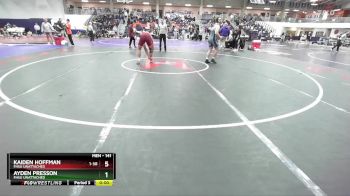 184 lbs Cons. Round 3 - Elisha Faison, Indian Hill Community College vs Lucas Mercurio, Missouri Baptist University