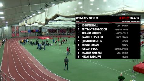 Women's 3k, Heat 1 - Brianna Ilarda wins in 9:20