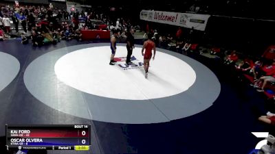 190 lbs Round 2 (16 Team) - Kai Ford, SAWA-GR vs Oscar Olvera, KTWA-GR