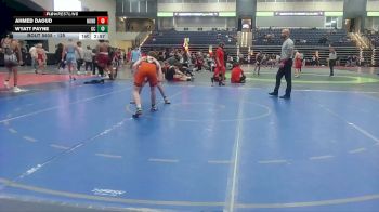 125 lbs Cons. Round 7 - Wyatt Payne, Georgetown (KY) vs Ahmed Daoud, Rome