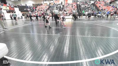 60 lbs Consi Of 8 #2 - Wyatt Garcia, Wagoner Takedown Club vs Brandon Steeprock, Bartlesville Wrestling Club