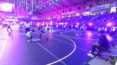 74 lbs Round Of 16 - Jerakai Quinn, Bald Eagle vs Grey Dias, Unattached