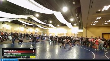 83 lbs Cons. Round 2 - Weston Judd, Morgan Wrestling Club vs Braden Thompson, Colorado Outlaws