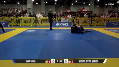 Omar Sabha vs Michael Steven Quigley 2025 American National IBJJF Jiu-Jitsu Open Championship