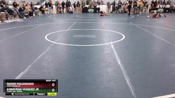 152 lbs Champ. Round 2 - Gianni Maldonado, Lake Gibson HS vs Kawayran Vazquez Jr, Tampa Bay Tigers