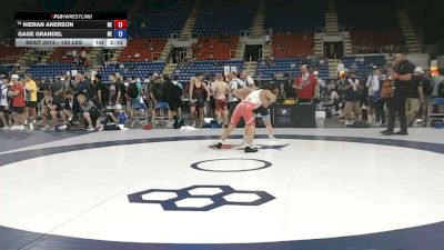 150 lbs Cons. Rd Of 64 - Kieran Akerson, Nebraska vs Gage Grandel, Nebraska