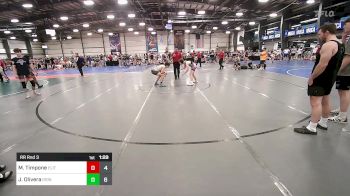 120 lbs Rr Rnd 3 - Michael Timpone, Elite NJ HSB Red vs Jacob Olivera, Iron Faith Wrestling