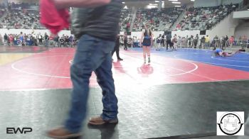 105 lbs Round Of 32 - Paityn McCann, Lady Outlaw Wrestling Academy vs Gentry Pickett, Noble Takedown Club