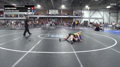 138 lbs Cons. Round 4 - Alyssa Keane, Northern Michigan University vs Clover Williams, Unattached