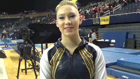 Freshman Polina Shchennikova Talks About Start To NCAA Career and Injury Progress