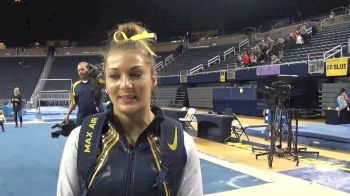 Olivia Karas Relects On 9.975 Vault And Her Progress On Returning To Bar Lineup