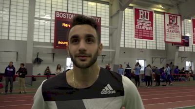 Robby Andrews after running a 2:21 1K
