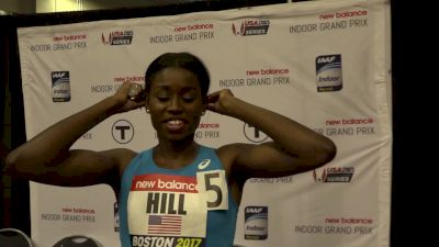 High school senior Candace Hill focusing on the 300 this indoor season