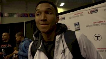 Donavan Brazier knew Solomon was going to be DQed very early, will run 600 at US indoors