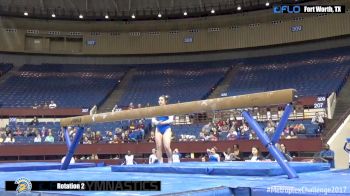 Kaitlin Won - Beam, San Jose St - 2017 Metroplex Challenge