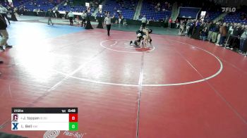 215 lbs Round Of 16 - Jayden Toppan, Gloucester vs Luke Bell, Xaverian