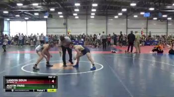 105 lbs Round 2 (6 Team) - Austin Paris, POWA vs Landon Sidun, PA Gold