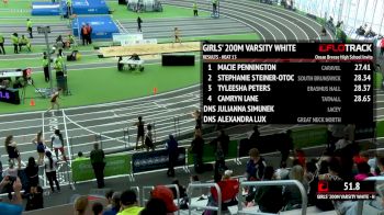 High School Girl's 200m, Heat 14 - Varsity White