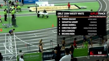 High School Girl's 200m, Heat 10 - Varsity White