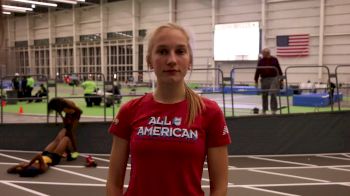 Jess Lawson 2nd Race of the Indoor Season