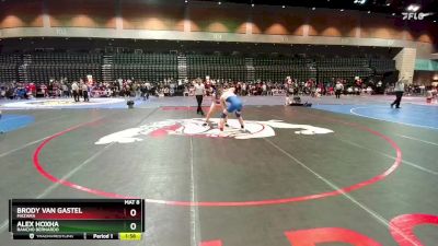 157 lbs Champ. Round 1 - Brody Van Gastel, Mazama vs Alex Hoxha, Rancho Bernardo