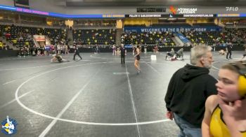 125 lbs Cons. Round 1 - Zoey Wignall, West Marshall vs Cordelia Adame, Huntley