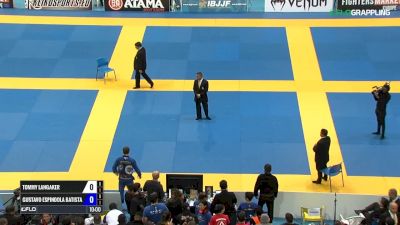 Tommy Langaker vs Gustavo Batista Brown Belt Absolute Final IBJJF 2017 European Championships