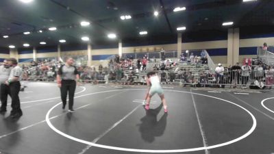 123 lbs Consi Of 16 #2 - Emma Molina, Savage House WC vs Arcelia Hernandez, Topanga-Btsla