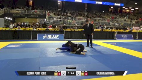 Calina Nami Honda vs Georgia Perry Houze 2025 Pan Kids Jiu-Jitsu IBJJF Championship