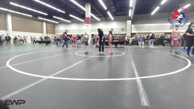 63 lbs Quarterfinal - Kinslee McGuire, Liberty Warriors Wrestling Club vs Kip Lucas, Amped Wrestling Club