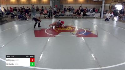 120 lbs Final - Zane Crouse, Harrisburg vs Rhylee Stotler, Waverly