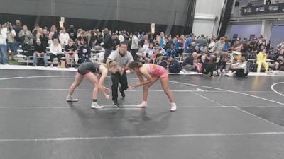 120 lbs Champ. Rd Of 64 - Bree Schmidt, Team Nazar Training Center vs Jazzlyn Williams