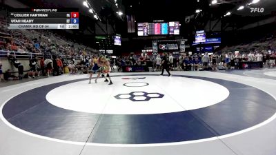 138 lbs Champ. Rd Of 64 - Collier Hartman, PA vs Utah Heady, KY